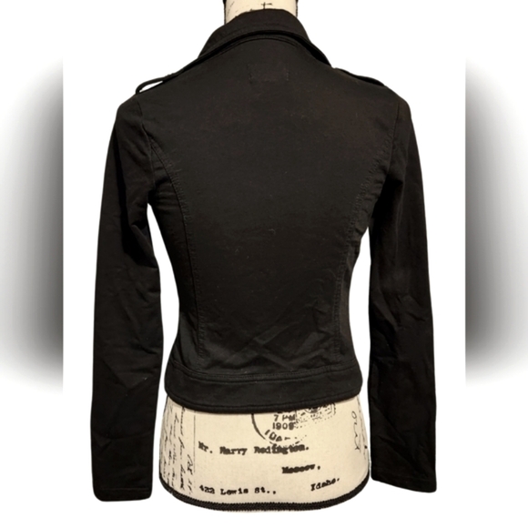 Mudd Asymmetrical Moto Jacket - Picture 4 of 7